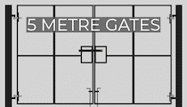5 metre gates